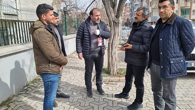 SİİRT ÜNİVERSİTESİ REKTÖRÜ DEPREM BÖLGESİ MALATYA'DA
