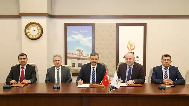 Siirt Üniversitesi ve İl Milli Eğitim Müdürlüğü Arasında İşbirliği Protokolü