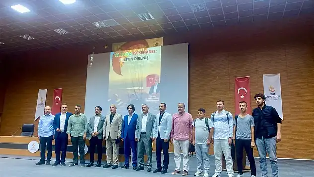 Siirt Üniversitesinde 'Filistin Direnişi' Konulu Söyleşi