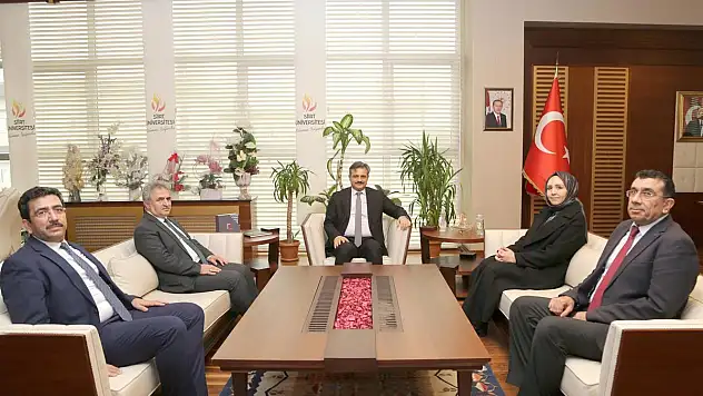 Siirt Vali Yardımcısı Şeyma Aktaş Semiz'den Rektör Prof. Dr. Nihat Şındak'a Ziyaret