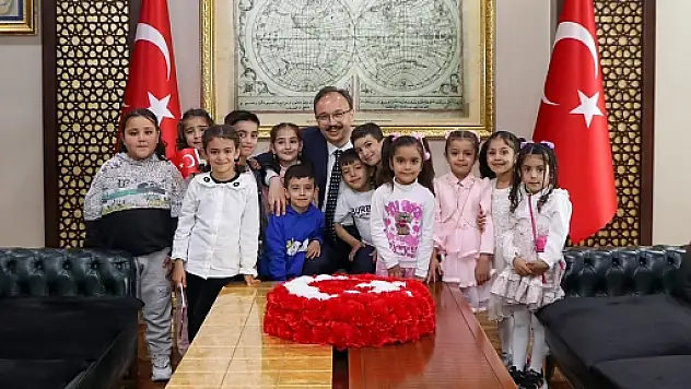 Siirt Valiliği'nin Minik Misafirleri