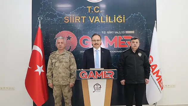 Siirt Valisi Dr.Kemal Kızılkaya Siirt'in 2024 Yılı Asayiş ve Güvenlik Verilerini Paylaştı