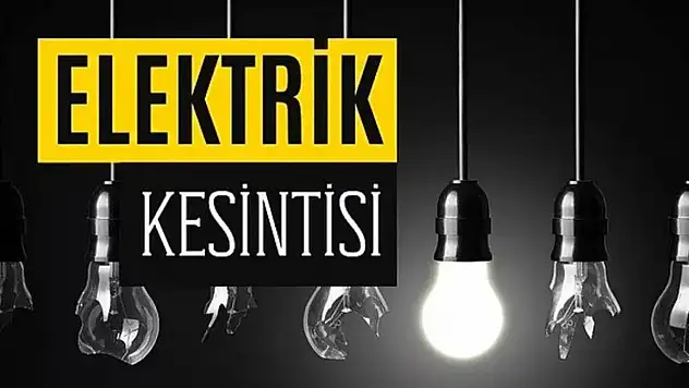 Siirt ve İlçelerinde Yarın Uygulanacak Olan Elektrik Kesintisinin Nerelerde Olacağı Açıklandı