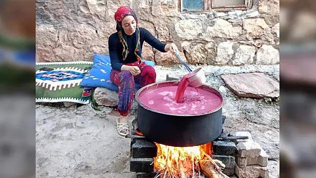 Siirt'in Eruh İlçesinde Levendi Kadın Kooperatifi, Doğal Pestil Üretimine Başladı