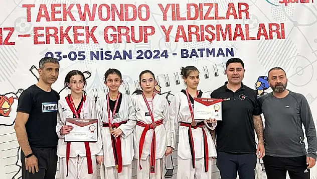 Siirtli Ayşenaz Naz Gödek, Taekwondo Yıldızlar Türkiye Yarı Final Müsabakalarında Şampiyon Oldu