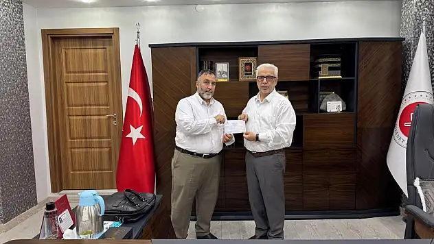 Siirtli Hayırseverden Filistin'e 85 Bin TL'lik Anlamlı Destek