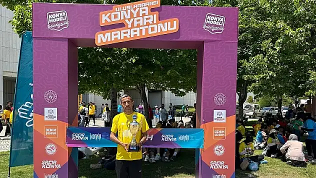 Siirtli Sporcu Muhittin Gürhan Konya'da Zirvede