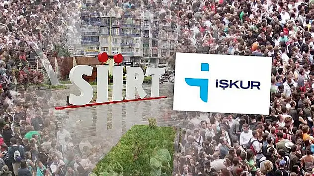 Siirt'te 26 Kişilik Temizlik Kadrosuna Rekor Başvuru