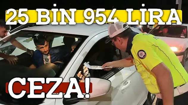 Siirt'te Çocuk Sürücüye ve Araç Sahibine Rekor Seviyede Para Cezası