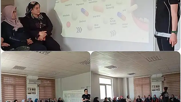 Siirt'te En İyi Narkotik Polisi Anne Projesi Kapsamında Eğitim Düzenlendi