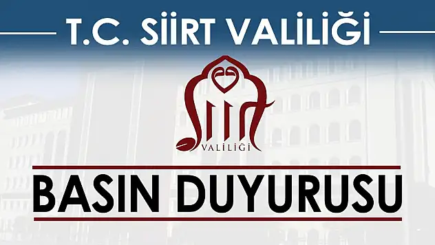 Siirt'te Gösteri Yürüyüşü ve Açık Hava Toplantıları (7) Gün Süreyle Yasaklandı