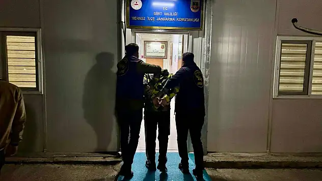 Siirt'te Hakkında 18 Yıl Kesinleşmiş Hapis Cezası Olan Firari Yakalandı!