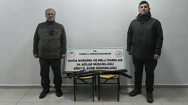 Siirt'te Kaçak Avcılara 23.766 TL Para Cezası!