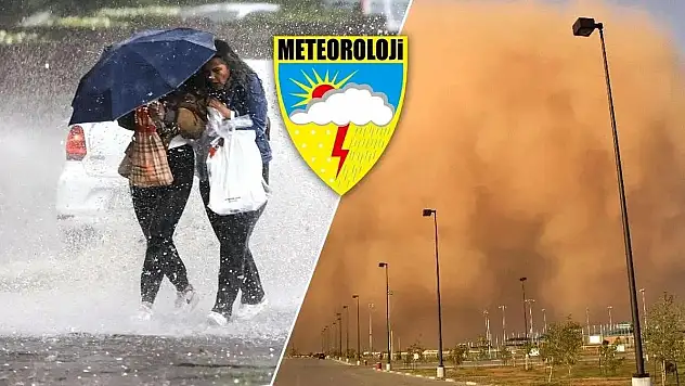 Siirt'te Kuvvetli Yağış Sel ve Fırtınaya Dikkat!