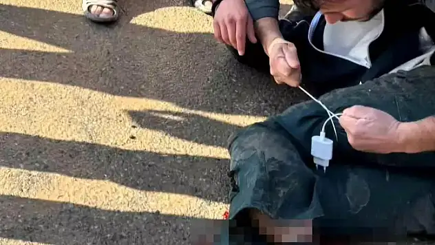 Siirt'te Motosiklet ve Otomobil Çarpıştı