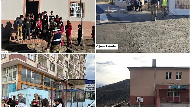 Siirt'te Okul Çevrelerinde Güvenlik Denetimleri