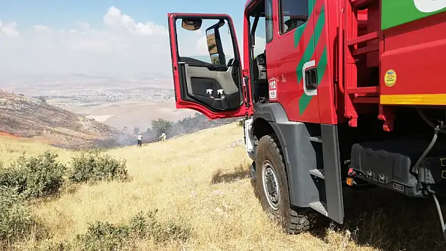 Siirt'te Örtü Yangını