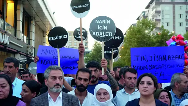 Siirt'te STK'lar Narin İçin Yürüdü!