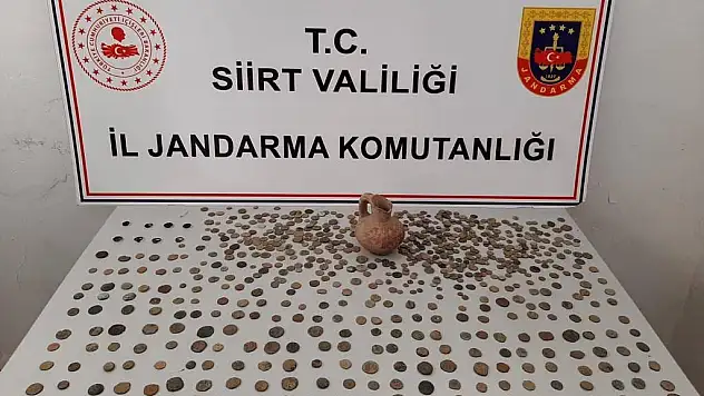 Siirt'te Tarihi Eser Operasyonu