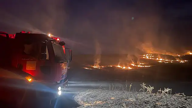Siirt'teki Anız Yangını 12 Saatte Söndürülebildi