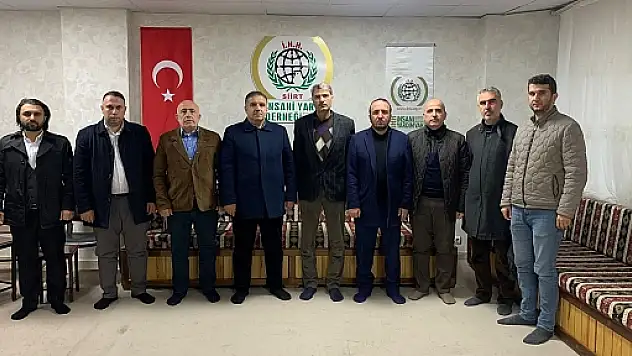 Siirt'ten Gazze ve Savaş Bölgelerine Destek