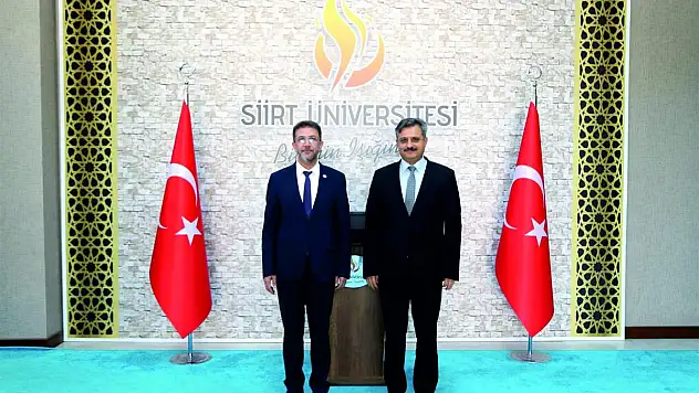 Şırnak Üniversitesi Rektörü Siirt Üniversitesini Ziyaret Etti