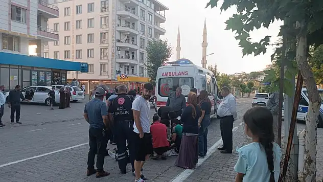 Şirvan'da Motosiklet Sürücüsü Yaralandı