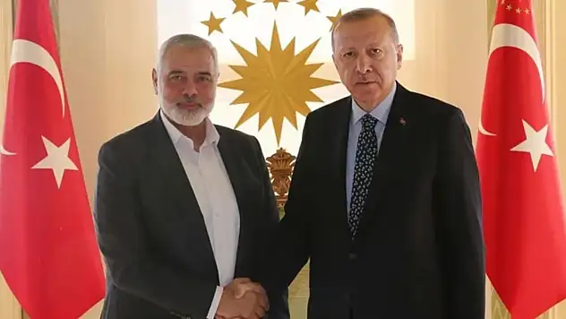 Son Dakika: Cumhurbaşkanı Erdoğan Hamas Lideri İsmail Heniyye İle Görüştü