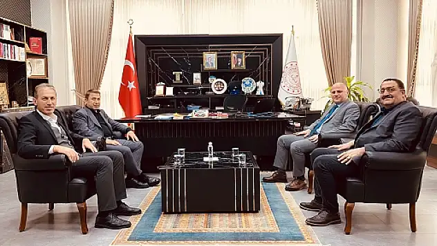 STSO Başkanı Güven Kuzu'dan İl Milli Eğitim Müdürü Sadoğlu'na Ziyaret