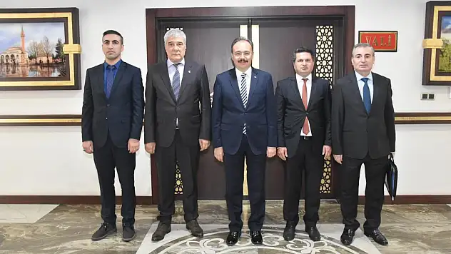 Tapu ve Kadastro VII. Bölge Müdürlüğünden Vali Kızılkaya'ya Ziyaret
