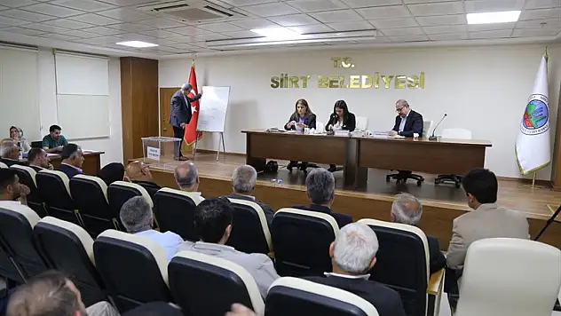 Türkiye Belediyeler Birliği Siirt Temsilcisi Seçimi