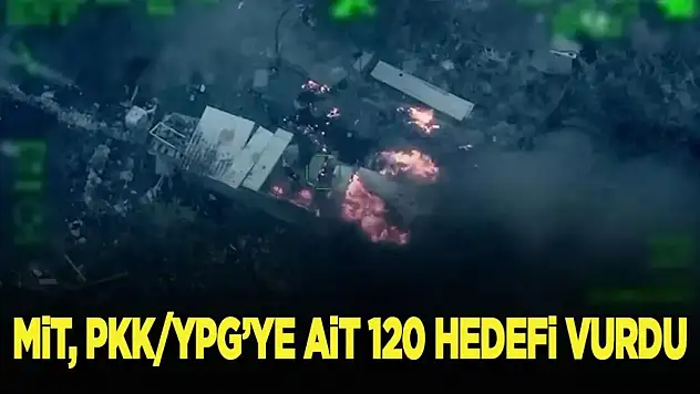 TUSAŞ'a Yönelik Saldırının Ardından PKK/YPG'ye Ait 120 Hedef Vuruldu