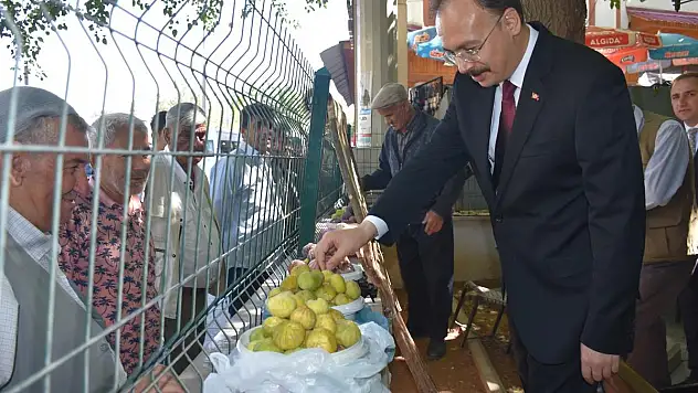 Vali/Belediye Başkan Vekili Dr.Kemal Kızılkaya, Esnaf ve Vatandaşları Ziyaret Etti