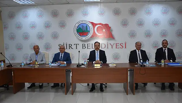 Vali/Belediye Başkan Vekili Dr.Kemal Kızılkaya, Belediye Birim Müdürlerinden Brifing Aldı
