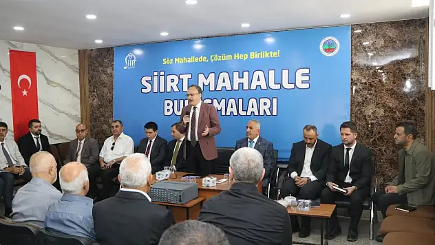 Vali Dr. Kemal Kızılkaya, Bahçelievler Mahallesi'nde Vatandaşlarla Buluştu