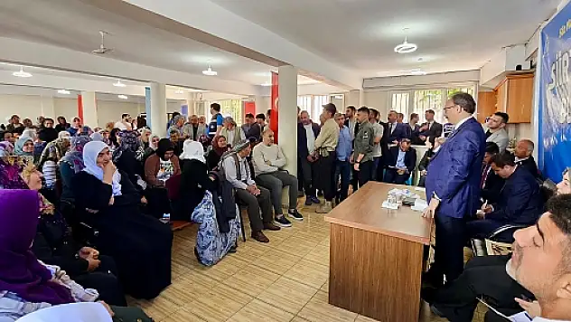 Vali Dr. Kemal Kızılkaya Barış Mahallesi Sakinleriyle Buluştu