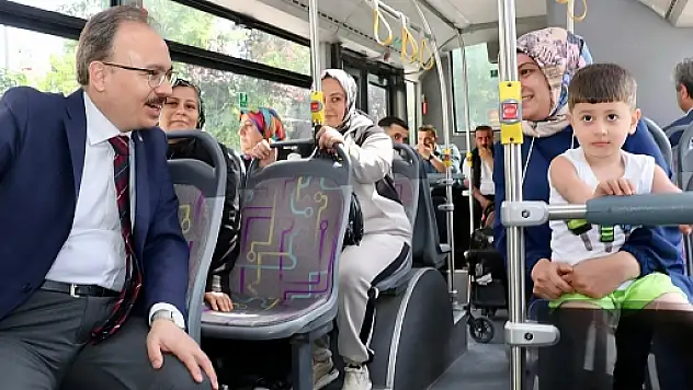 Vali Dr. Kemal Kızılkaya'dan Sürpriz Otobüs Denetimi