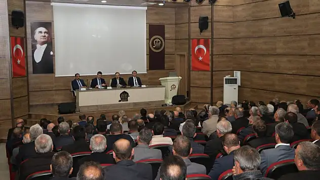 Vali Dr.Kızılkaya Baykan ve Kurtalan Muhtarlarıyla Buluştu