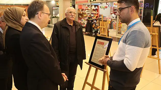 Vali Kızılkaya, 'Gazetelerin Işığında Siirt' Sergisinin Açılışını Yaptı