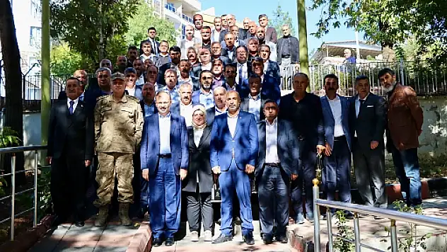 Vali Kızılkaya, Merkez, Mahalle ve Köy Muhtarlarını Ağırladı