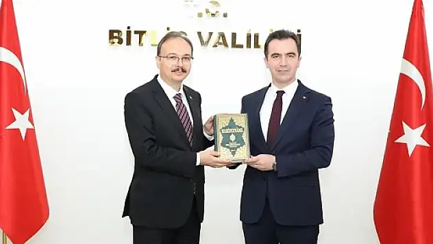 Vali Kızılkaya'dan Bitlis Valisi Karakaya'ya Ziyaret