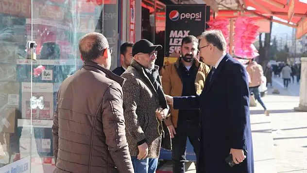 Vali Kızılkaya'dan Esnaf ve Vatandaşlara Ziyaret