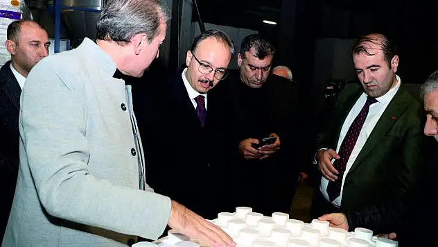 Vali Kızılkaya'dan Siirt OSB Üretim Tesislerine Ziyaret
