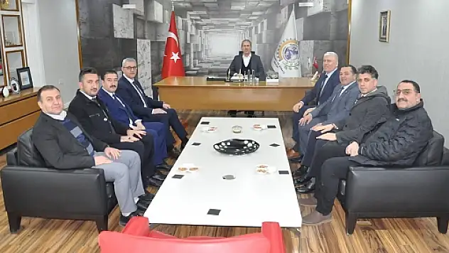 Vergi Haftasında Defterdarlık Heyetinden Siirt TSO'ya Ziyaret