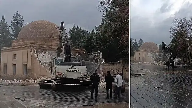 Veysel Karani Türbesi Yeniden Yapılmak İçin Yıkıldı