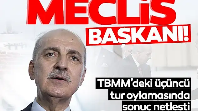 Yeni TBMM Başkanı Numan Kurtulmuş