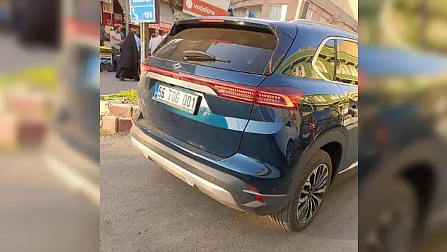 Yerli Otomobil TOGG Siirt Trafiğinde