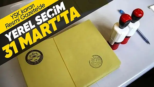YSK, Seçim Günü Uygulanacak Yasakları Resmi Gazete'de Yayımladı
