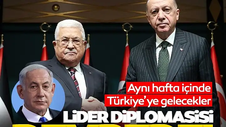 Erdoğan, Filistin Devlet Başkanı ve İsrail Başbakanı'nı Türkiye'de Misafir Edecek
