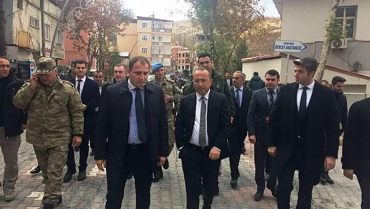 VALİ ALİ FUAT ATİK, PERVARİ İLÇESİNDE TETKİK VE İNCELEMELERDE BULUNDU